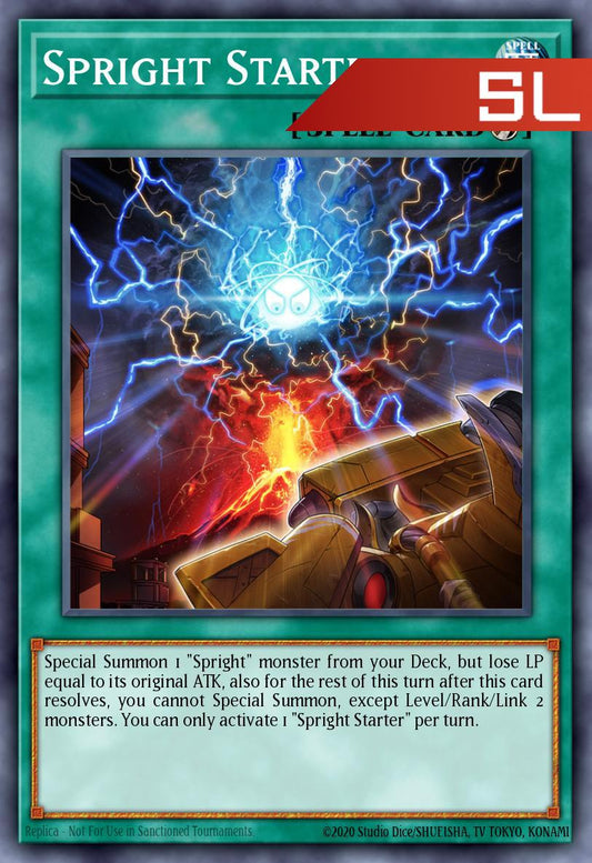 Spright Starter - RA05-EN068 - 1st Edition - Starlight Rare