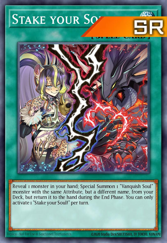 Stake your Soul! - RA05-EN069 - 1st Edition - Super Rare
