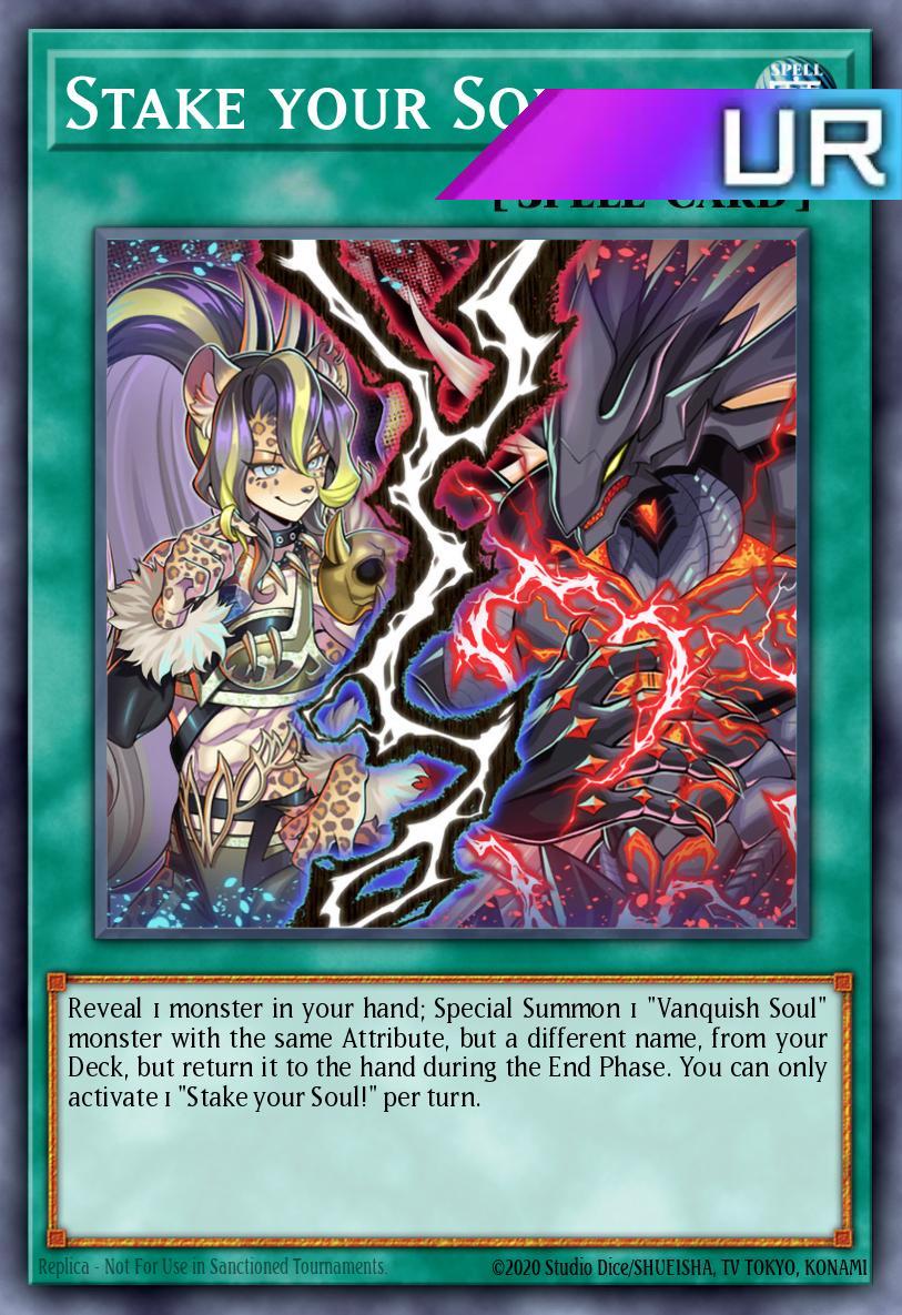 Stake your Soul! - RA05-EN069 - 1st Edition - Ultra Rare