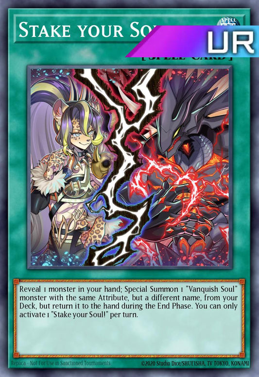 Stake your Soul! - RA05-EN069 - 1st Edition - Ultra Rare
