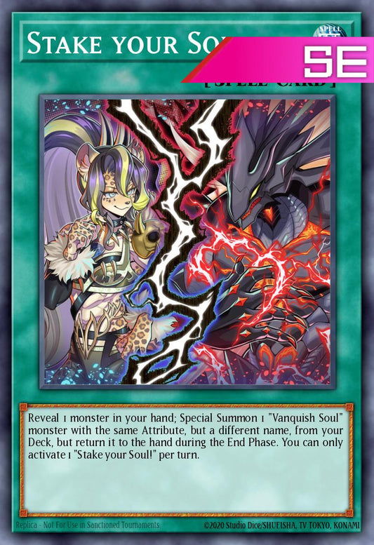 Stake your Soul! - RA05-EN069 - 1st Edition - Secret Rare