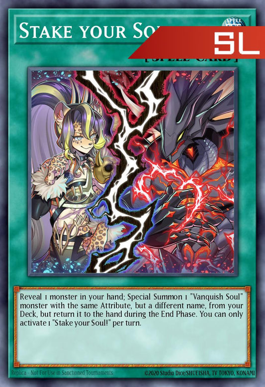 Stake your Soul! - RA05-EN069 - 1st Edition - Starlight Rare