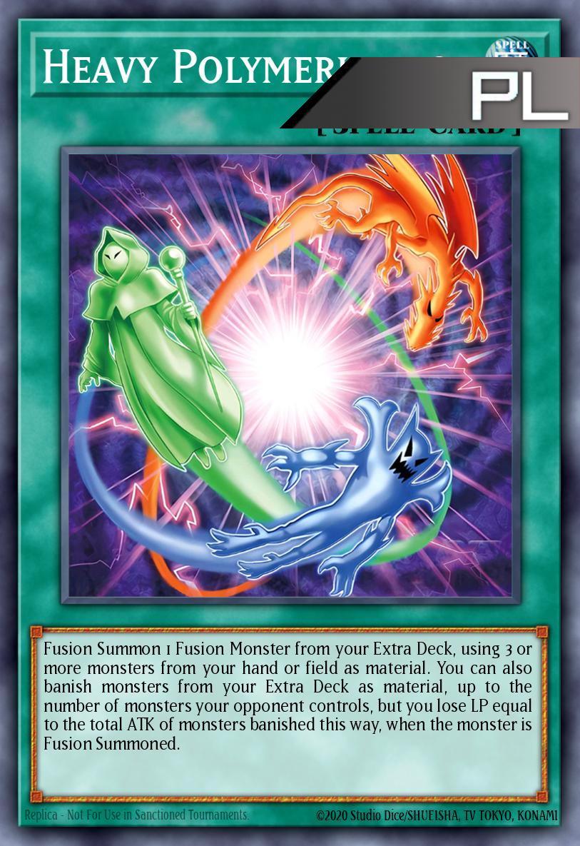 Heavy Polymerization - RA05-EN071 - 1st Edition - Platinum Secret Rare