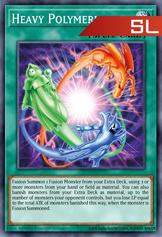 Heavy Polymerization - RA05-EN071 - 1st Edition - Starlight Rare