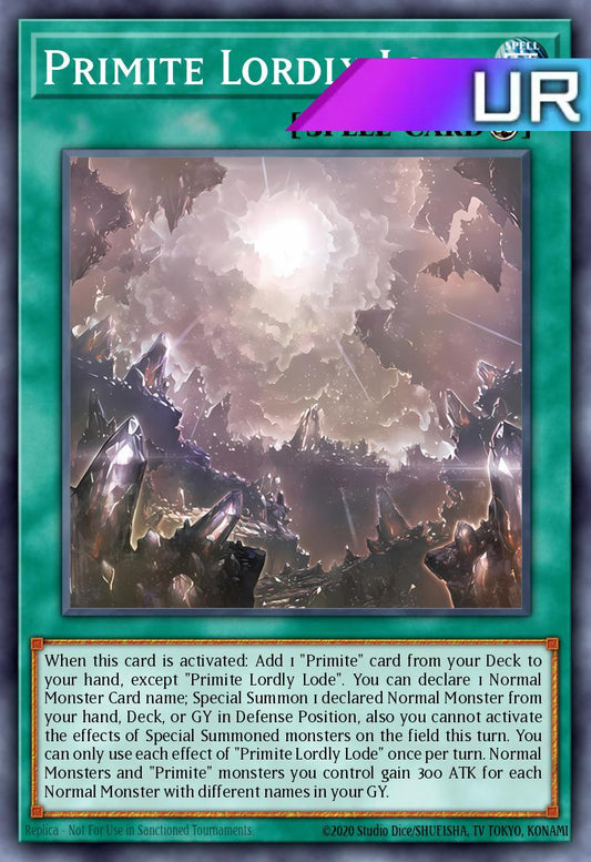 Primite Lordly Lode - RA05-EN072 - 1st Edition - Ultra Rare