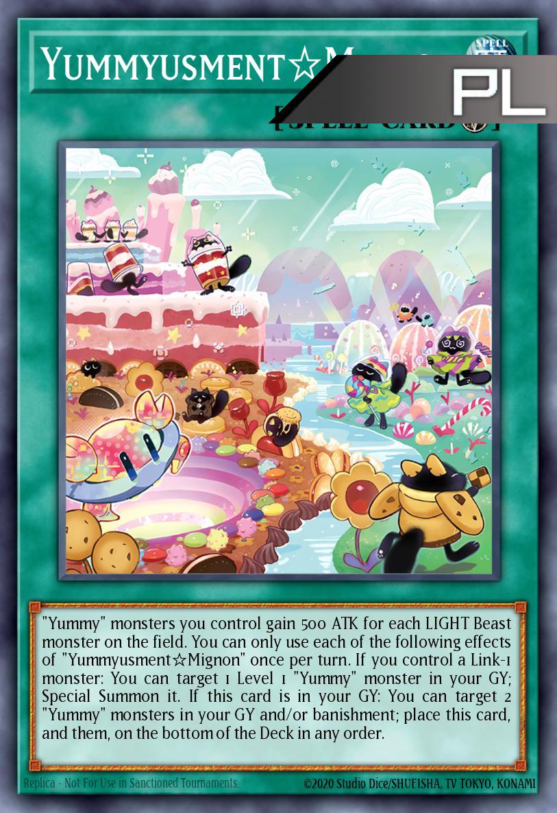 Yummyusment?Mignon - RA05-EN073 - 1st Edition - Platinum Secret Rare