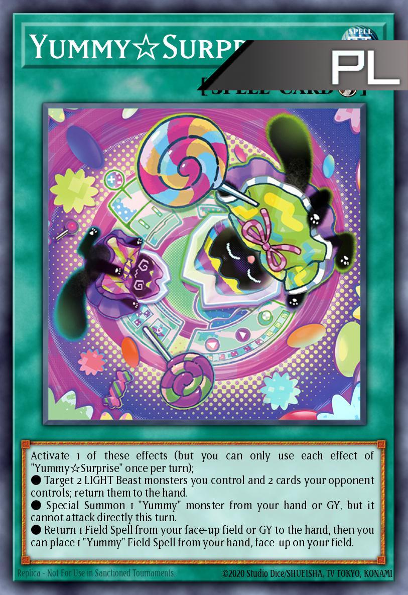 Yummy?Surprise - RA05-EN074 - 1st Edition - Platinum Secret Rare