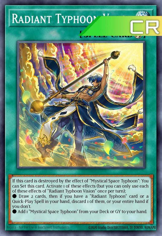 Radiant Typhoon Vision - RA05-EN075 - 1st Edition - Collector's Rare