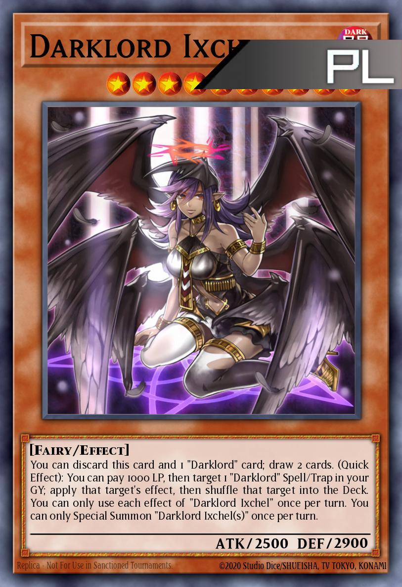 Darklord Ixchel - RA05-EN010 - 1st Edition - Platinum Secret Rare