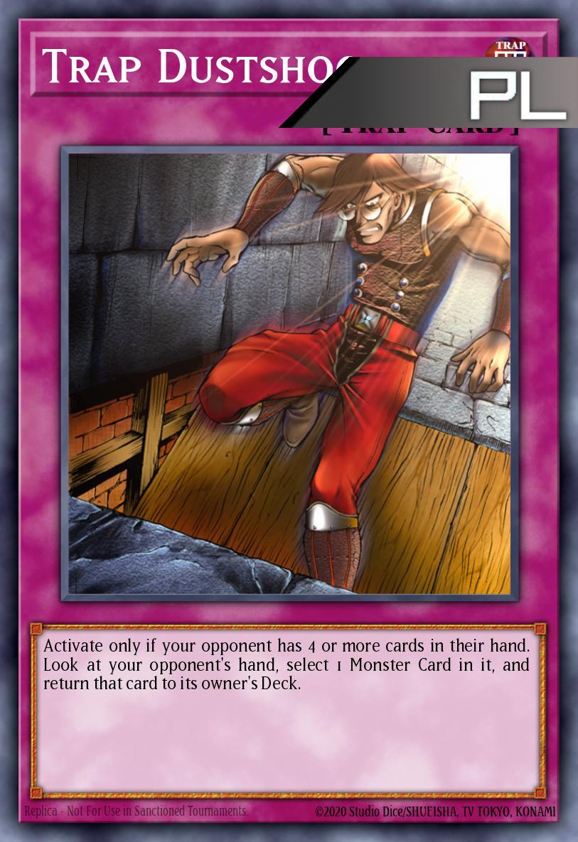 Trap Dustshoot - RA05-EN077 - 1st Edition - Platinum Secret Rare