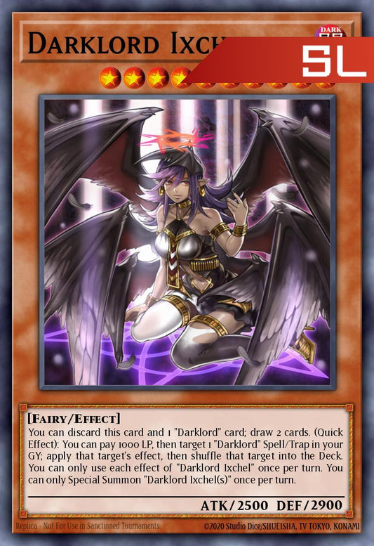 Darklord Ixchel - RA05-EN010 - 1st Edition - Starlight Rare