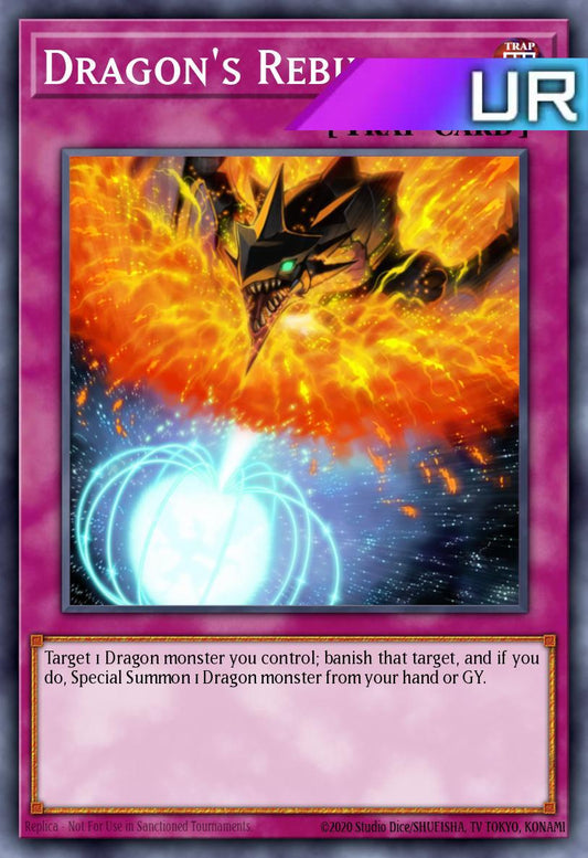 Dragon's Rebirth - RA05-EN078 - 1st Edition - Ultra Rare