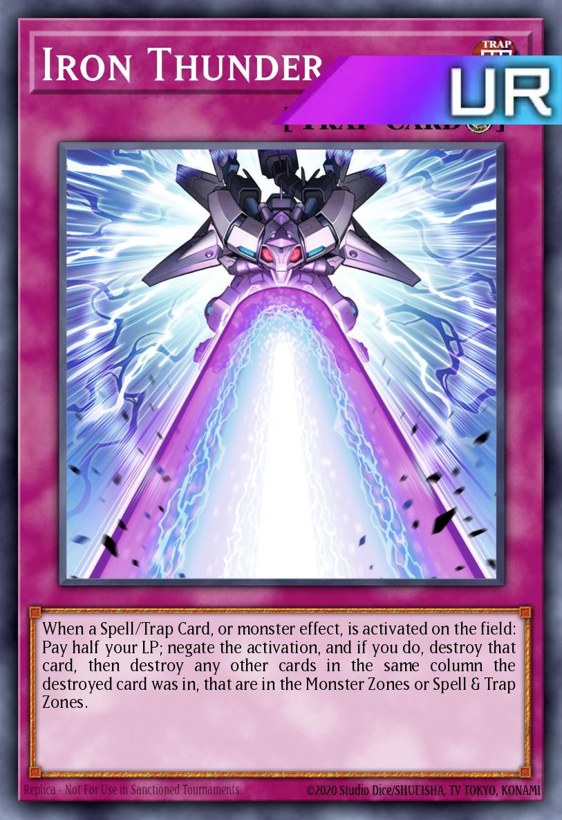 Iron Thunder - RA05-EN079 - 1st Edition - Ultra Rare