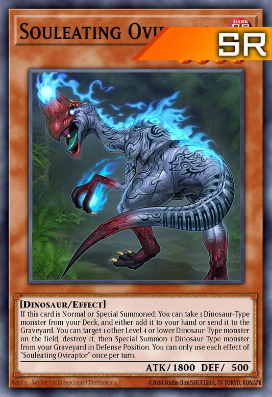 Souleating Oviraptor - RA05-EN011 - 1st Edition - Super Rare
