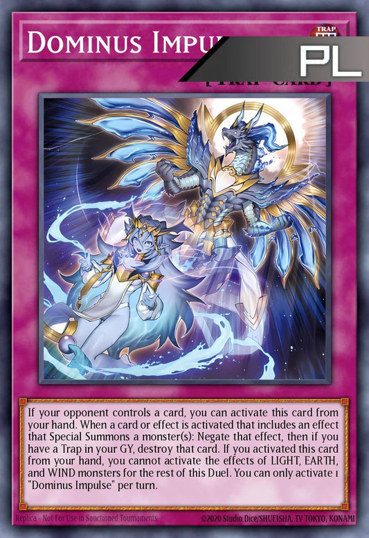 Dominus Impulse - RA05-EN080 - 1st Edition - Platinum Secret Rare