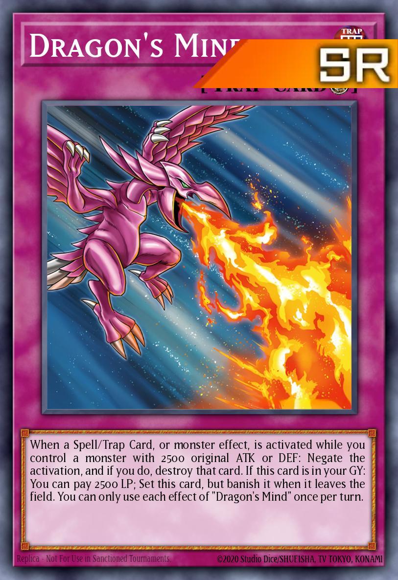 Dragon's Mind - RA05-EN082 - 1st Edition - Super Rare