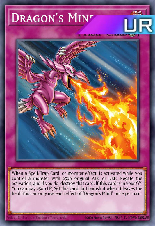 Dragon's Mind - RA05-EN082 - 1st Edition - Ultra Rare