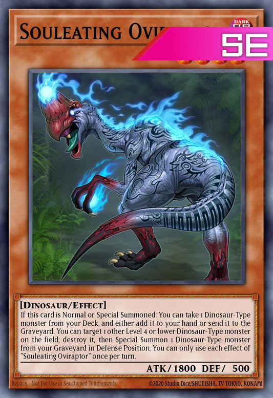 Souleating Oviraptor - RA05-EN011 - 1st Edition - Secret Rare