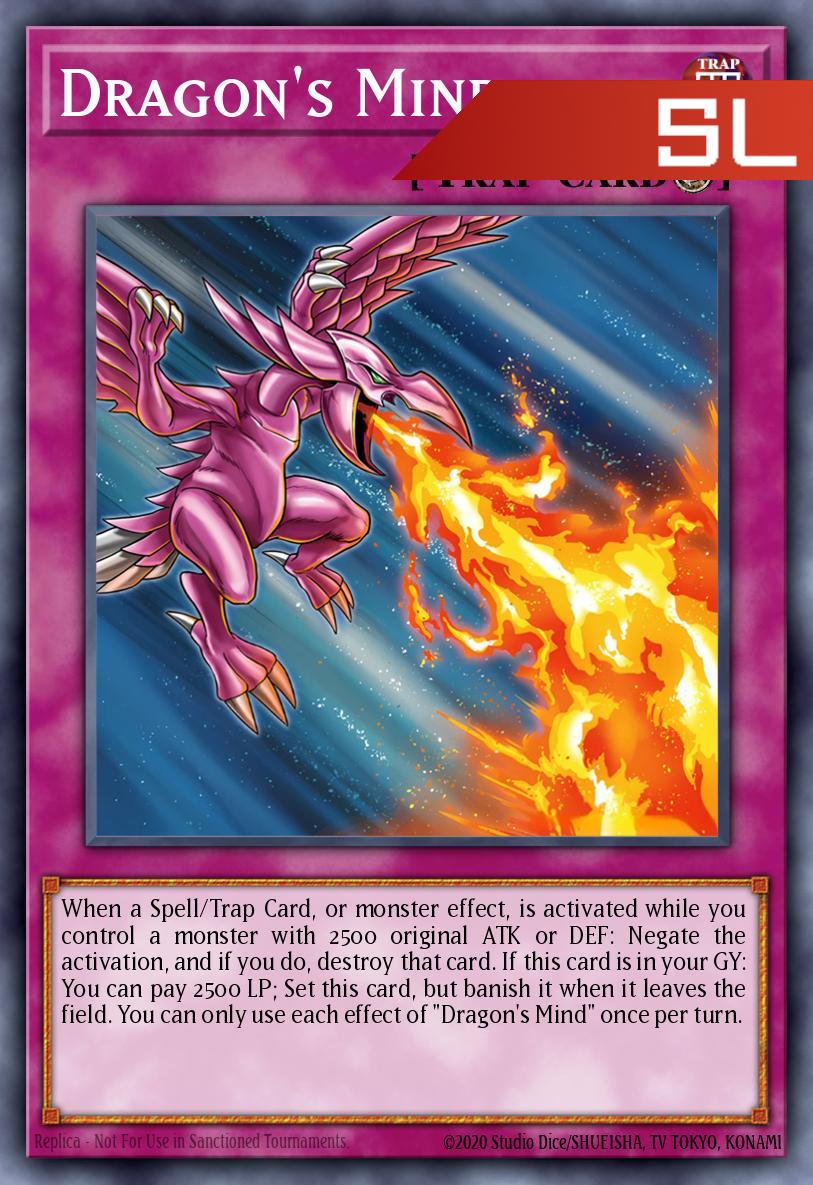 Dragon's Mind - RA05-EN082 - 1st Edition - Starlight Rare
