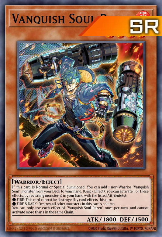 Vanquish Soul Razen - RA05-EN134 - 1st Edition - Super Rare