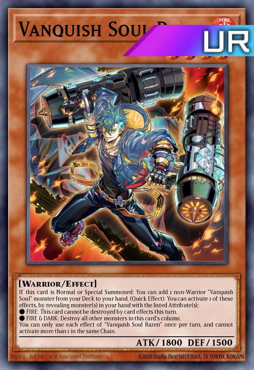 Vanquish Soul Razen - RA05-EN134 - 1st Edition - Ultra Rare