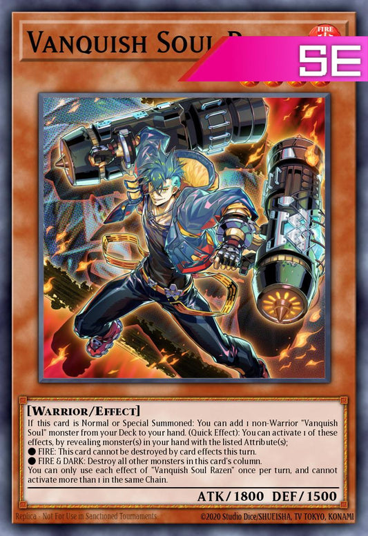 Vanquish Soul Razen - RA05-EN134 - 1st Edition - Secret Rare
