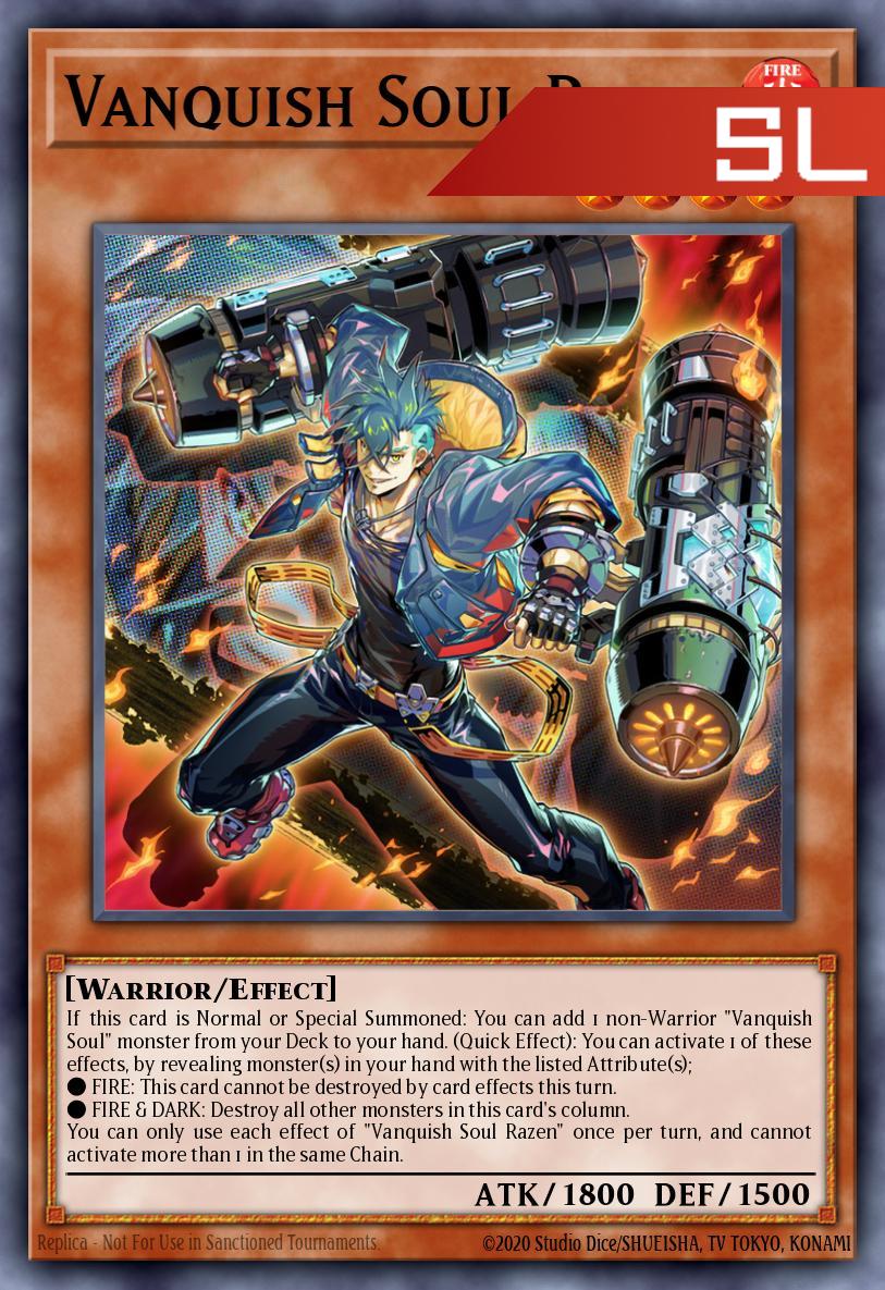 Vanquish Soul Razen - RA05-EN134 - 1st Edition - Starlight Rare