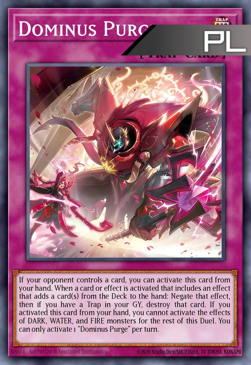 Dominus Purge - RA05-EN150 - Platinum Secret Rare