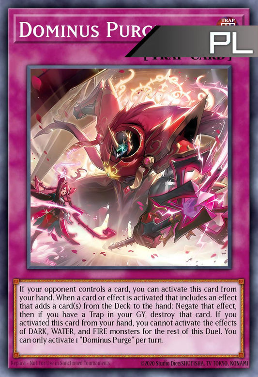 Dominus Purge - RA05-EN150 - Platinum Secret Rare