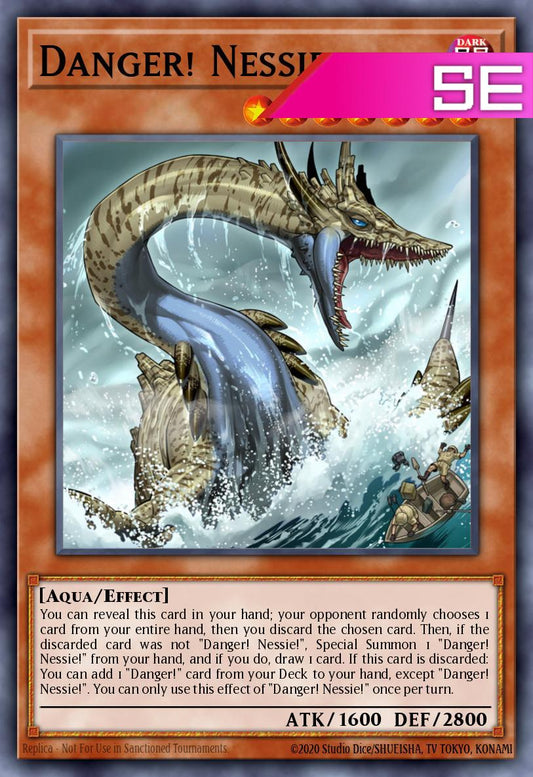 Danger! Nessie! - RA05-EN012 - 1st Edition - Secret Rare