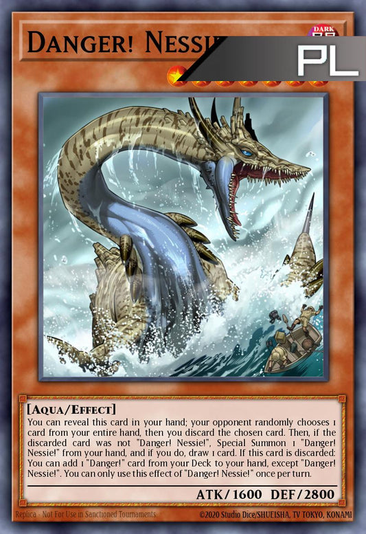 Danger! Nessie! - RA05-EN012 - 1st Edition - Platinum Secret Rare