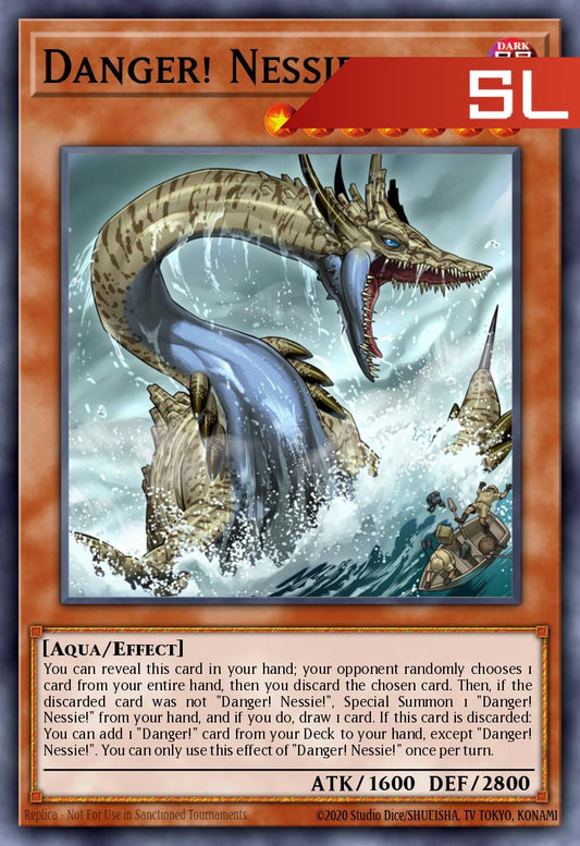 Danger! Nessie! - RA05-EN012 - 1st Edition - Starlight Rare