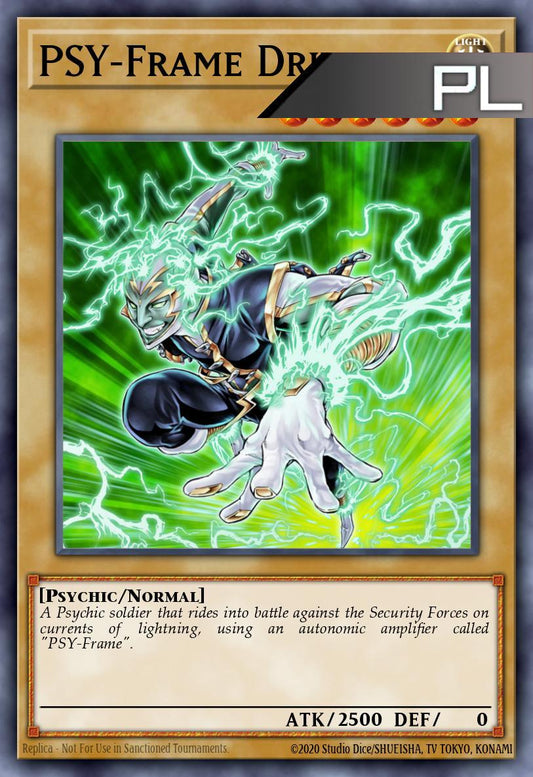 PSY-Frame Driver - RA05-EN002 - 1st Edition - Platinum Secret Rare
