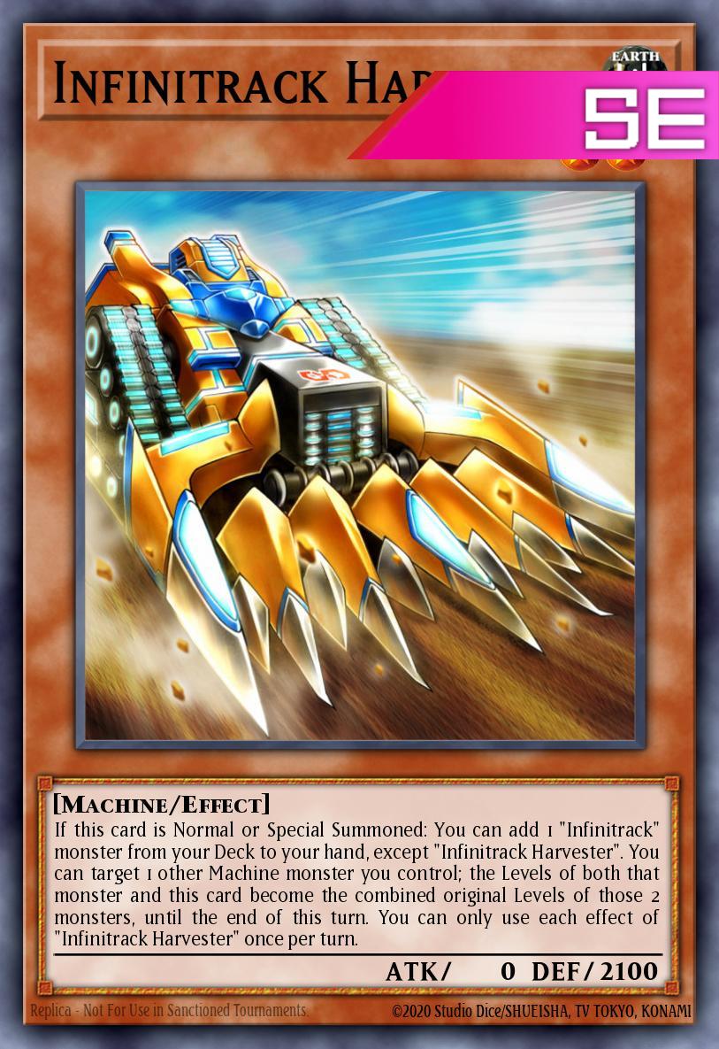 Infinitrack Harvester - RA05-EN014 - 1st Edition - Secret Rare