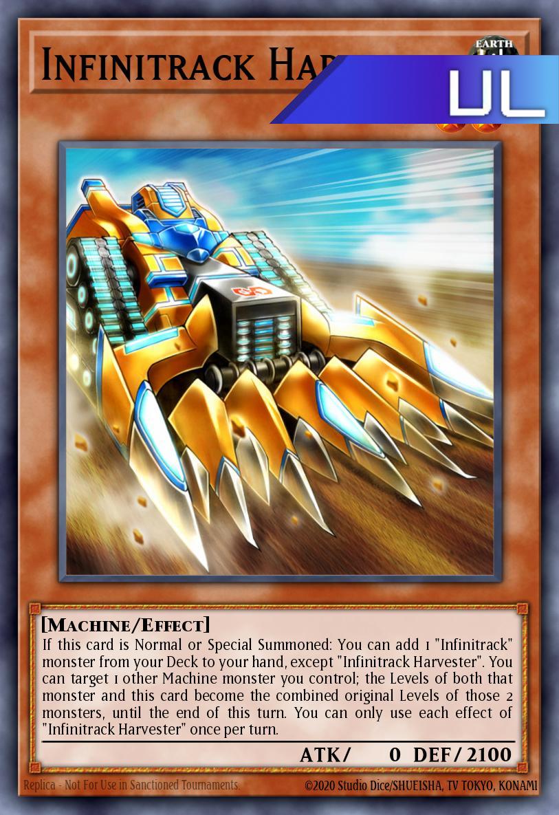 Infinitrack Harvester - RA05-EN014 - 1st Edition - Ultimate Rare
