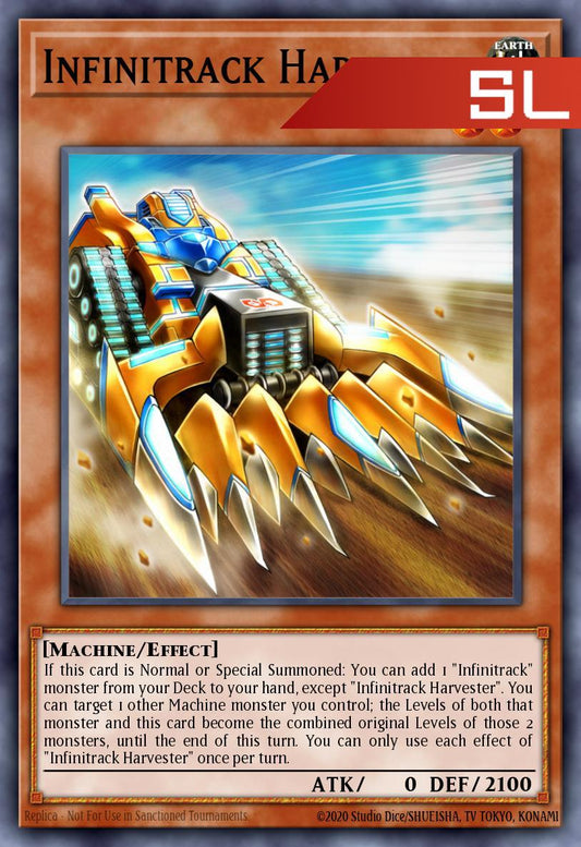 Infinitrack Harvester - RA05-EN014 - 1st Edition - Starlight Rare