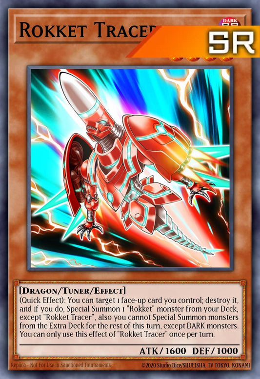 Rokket Tracer - RA05-EN015 - 1st Edition - Super Rare