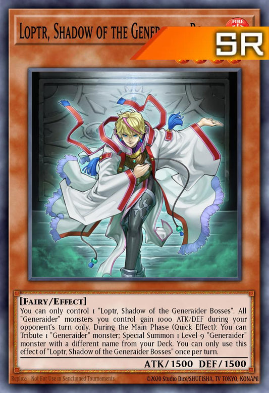 Loptr, Shadow of the Generaider Bosses - RA05-EN016 - 1st Edition - Super Rare
