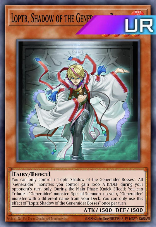 Loptr, Shadow of the Generaider Bosses - RA05-EN016 - 1st Edition - Ultra Rare