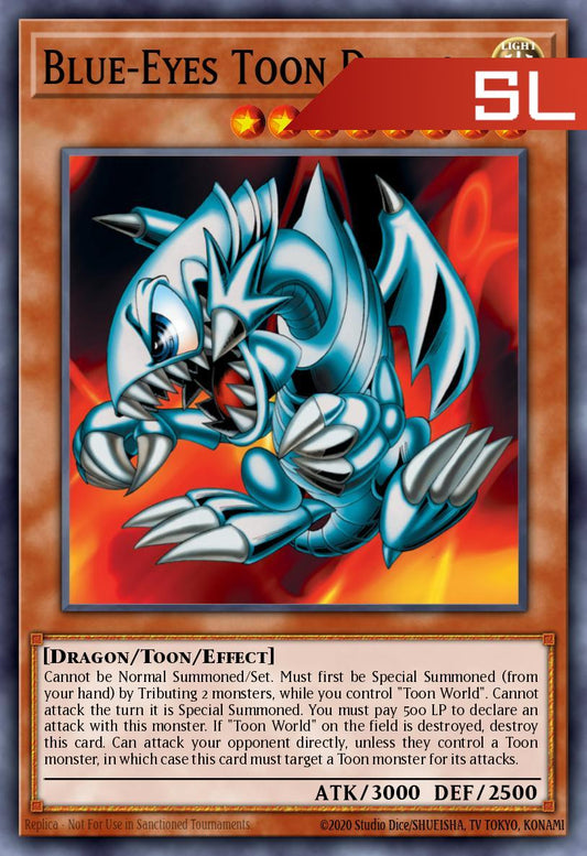 Blue-Eyes Toon Dragon - RA05-EN003 - 1st Edition - Starlight Rare