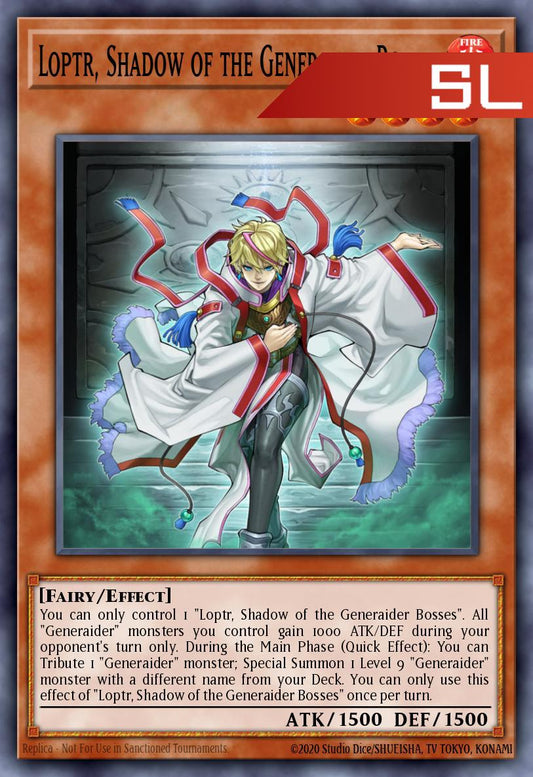 Loptr, Shadow of the Generaider Bosses - RA05-EN016 - 1st Edition - Starlight Rare
