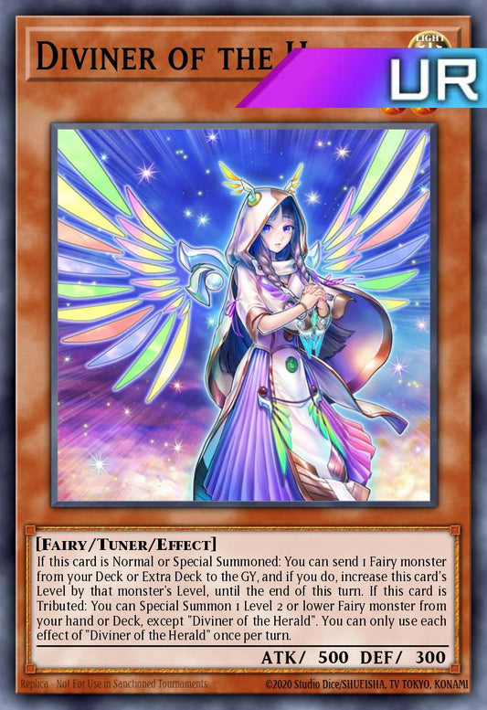 Diviner of the Herald - RA05-EN017 - 1st Edition - Ultra Rare