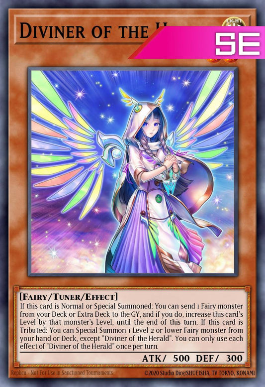 Diviner of the Herald - RA05-EN017 - 1st Edition - Secret Rare