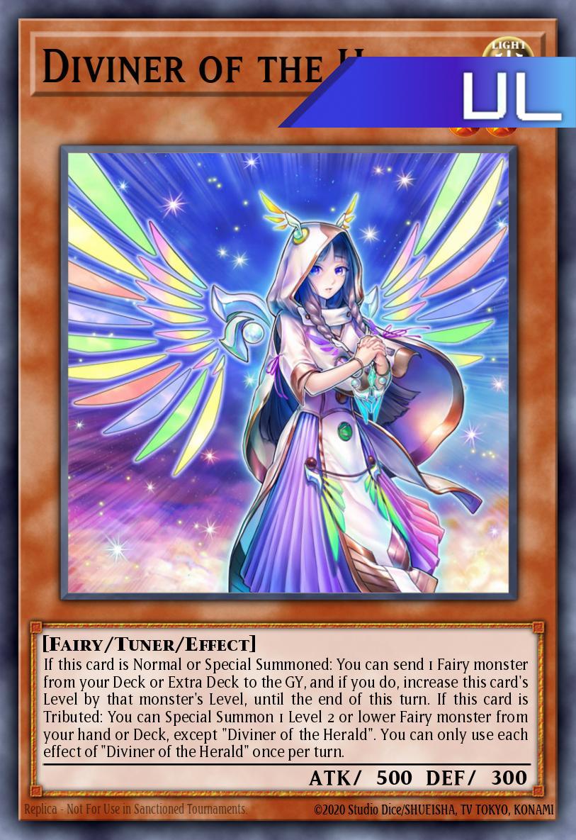 Diviner of the Herald - RA05-EN017 - 1st Edition - Ultimate Rare