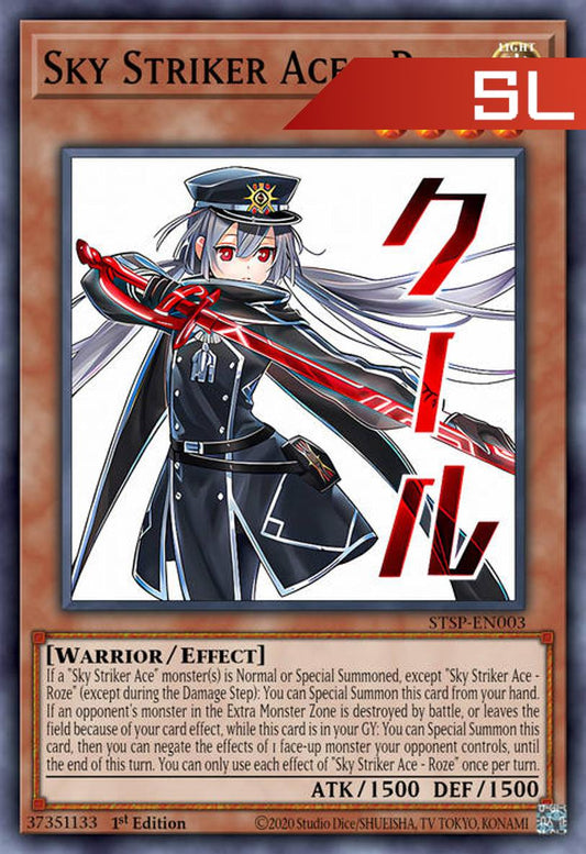 Sky Striker Ace - Roze (Variant Art) - RA05-EN133 - 1st Edition - Starlight Rare