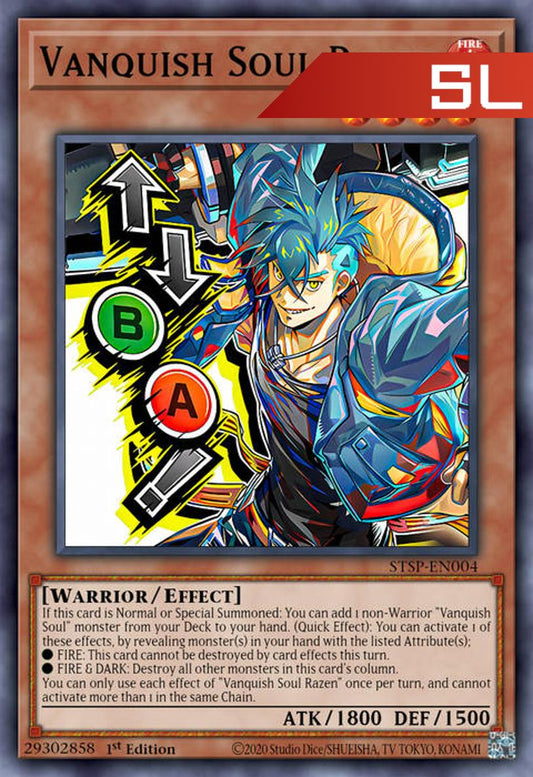 Vanquish Soul Razen (Variant Art) - RA05-EN134 - 1st Edition - Starlight Rare