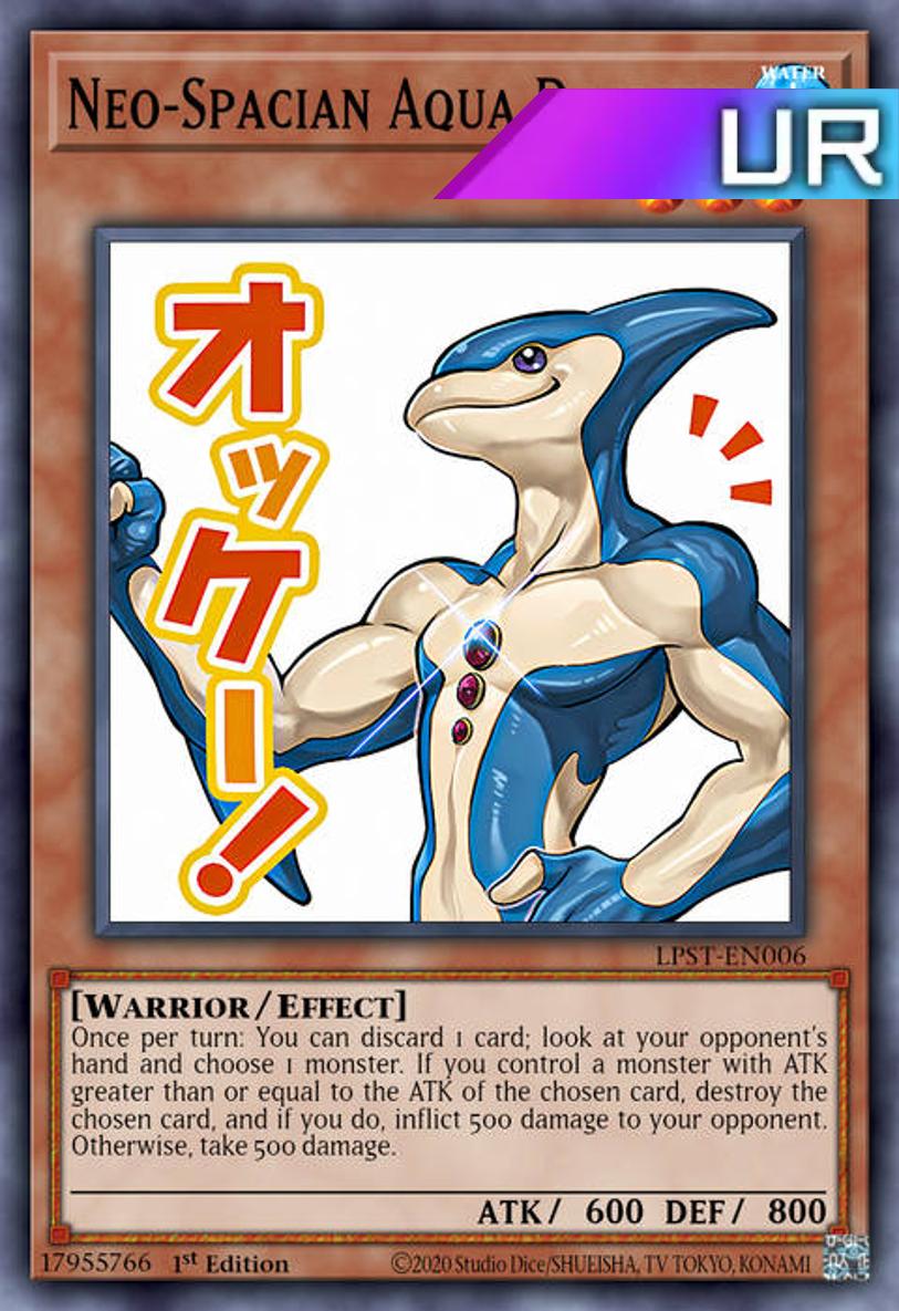 Neo-Spacian Aqua Dolphin (Variant Art) - RA05-EN088 - 1st Edition - Ultra Rare