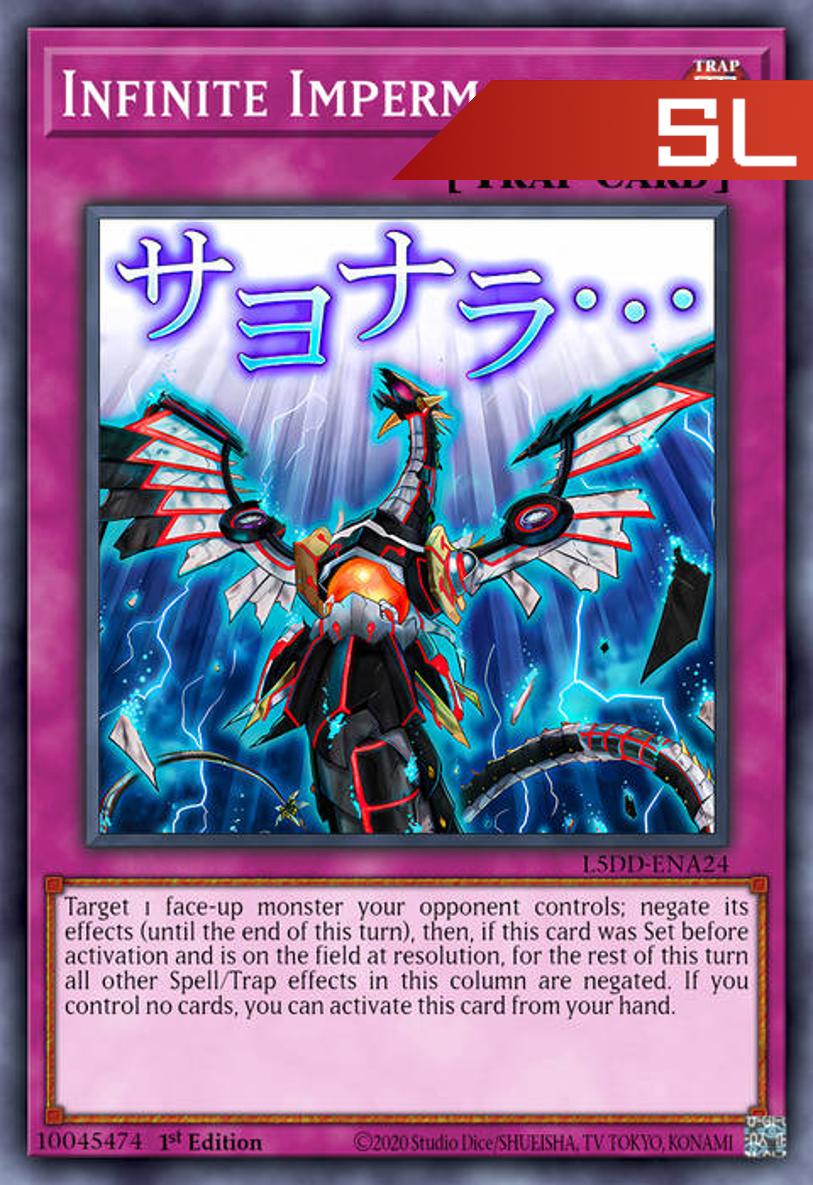 Infinite Impermanence (Variant Art) - RA05-EN140 - 1st Edition - Starlight Rare