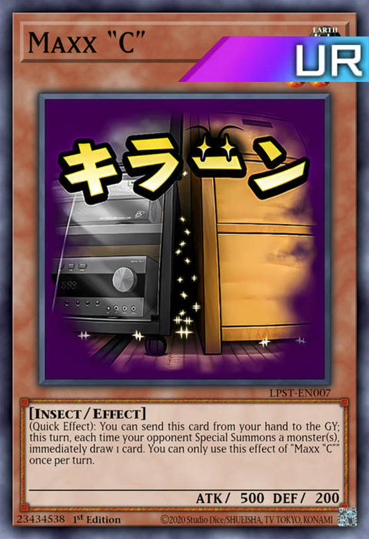 Maxx C (Variant Art) - RA05-EN089 - 1st Edition - Ultra Rare