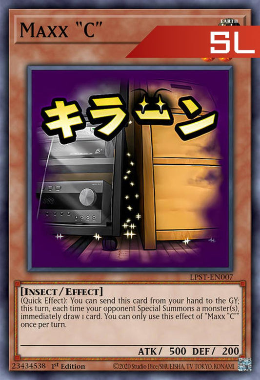 Maxx C (Variant Art) - RA05-EN089 - 1st Edition - Starlight Rare